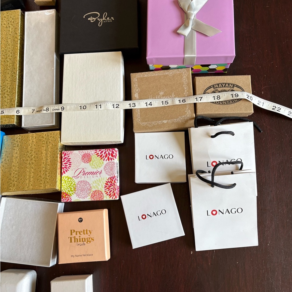 Jewelry Gift Boxes Lot. 30 pieces - Picture 8 of 9